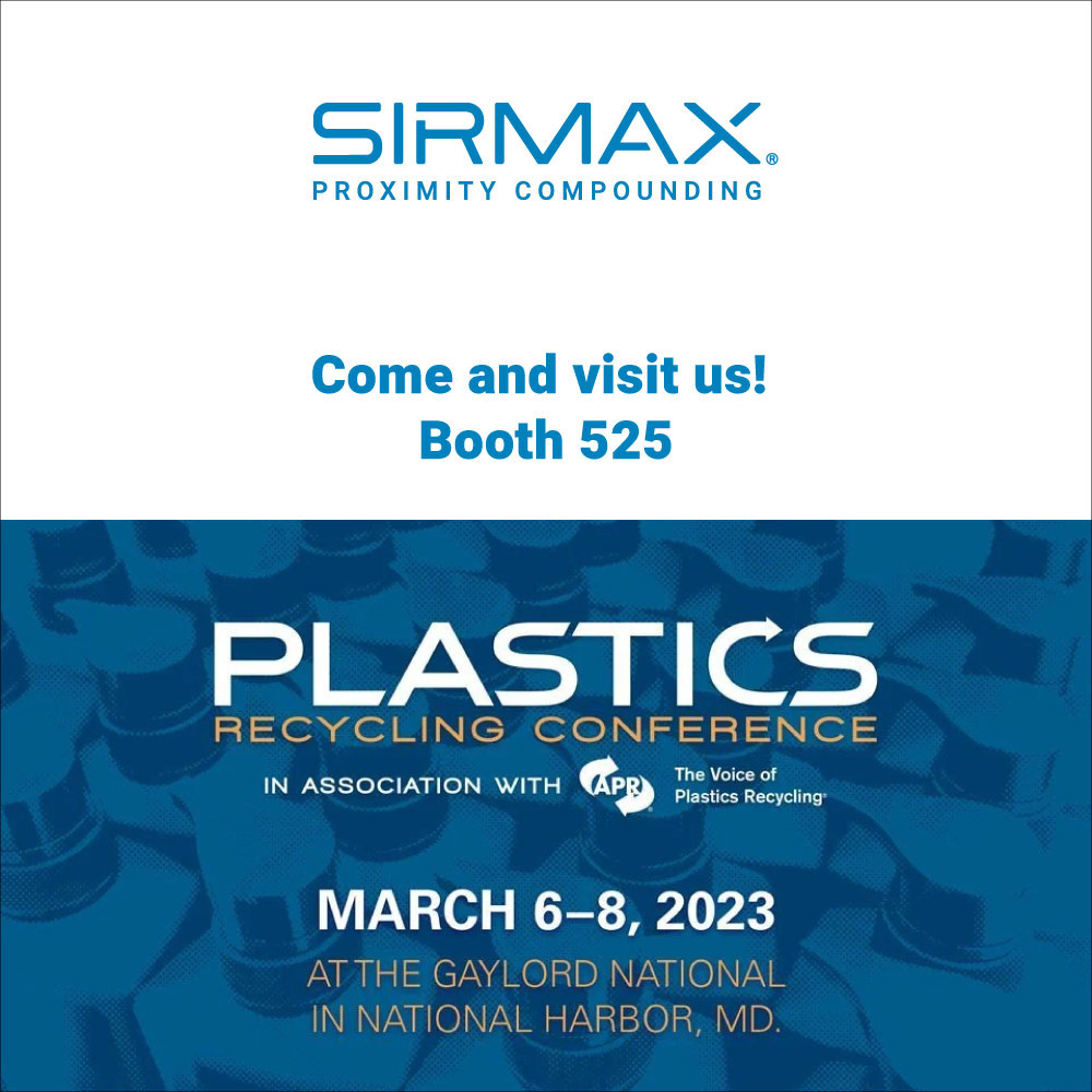 Plastic Recycling Conference 2023 Sirmax 